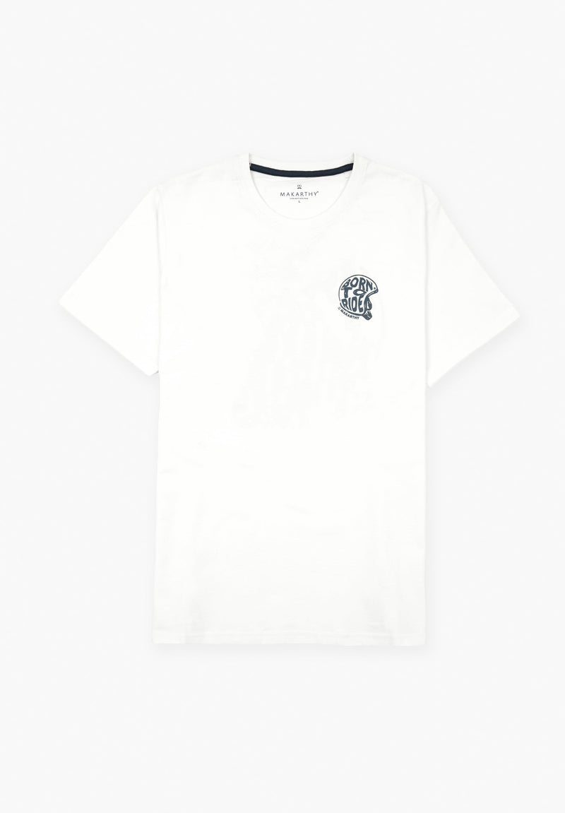 Camiseta Helmet Blanco