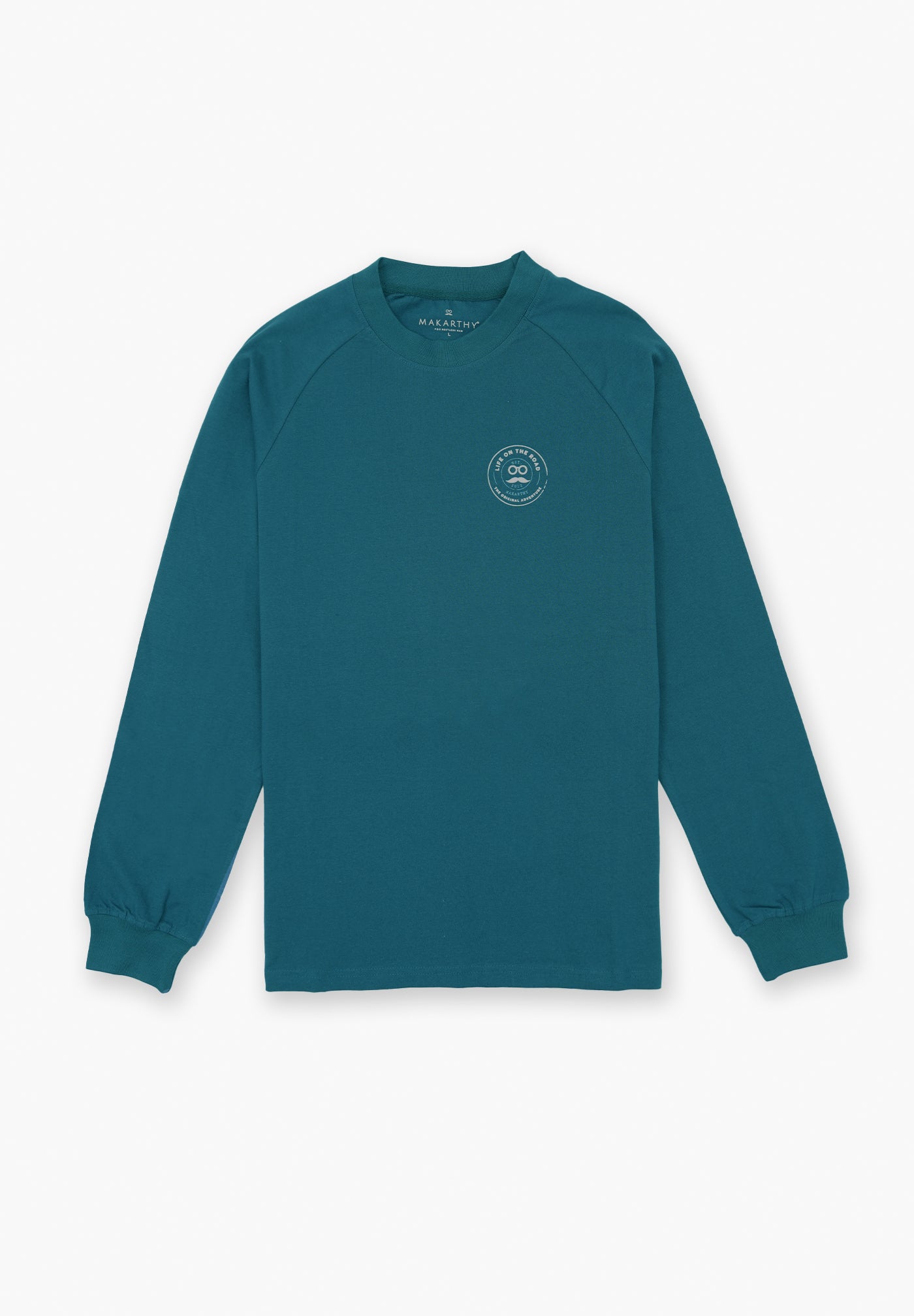 Casual Long T-Shirt in Royal Blue