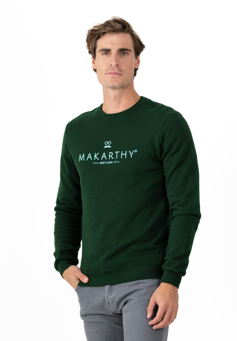 Sudadera Restless Dark Green