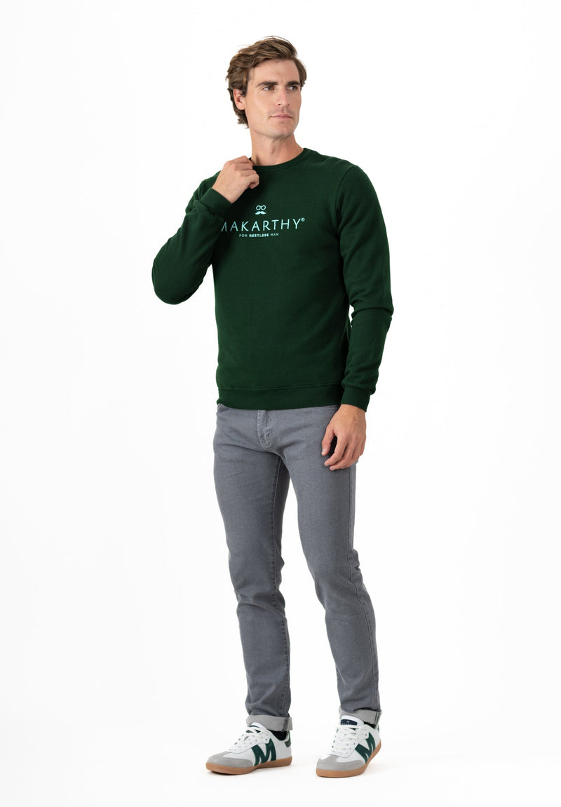 Sudadera Restless Dark Green