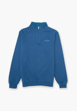 Navy Mini-phrase Sweatshirt