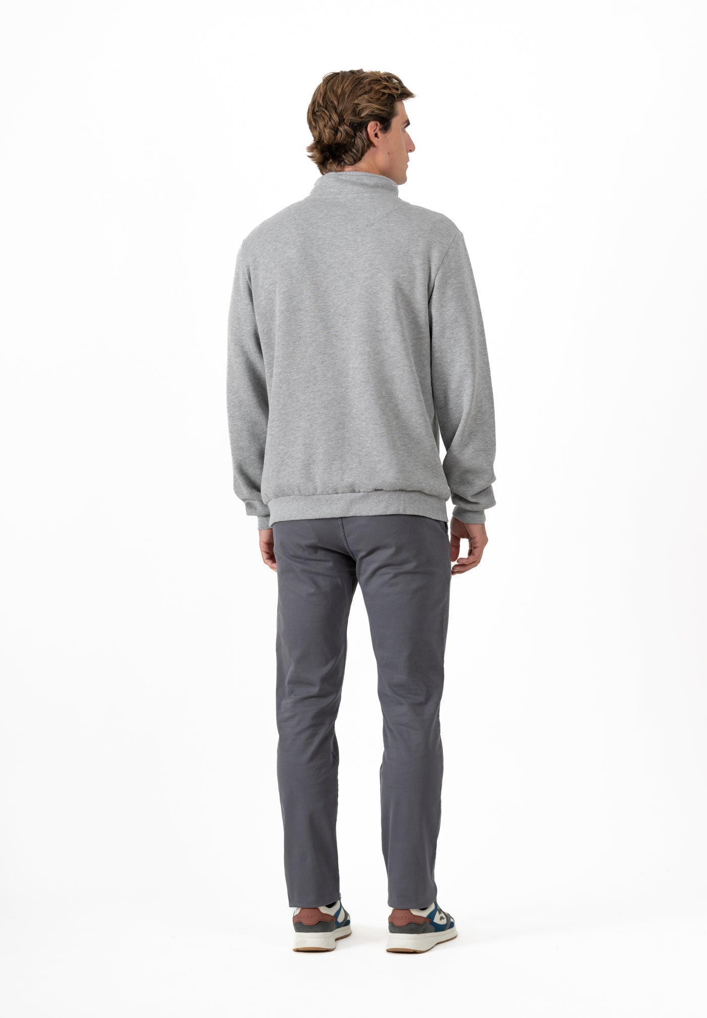 Grey Mini-Phrase Sweatshirt