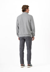 Grey Mini-Phrase Sweatshirt