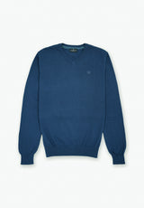 Marine V-Neck Jumper