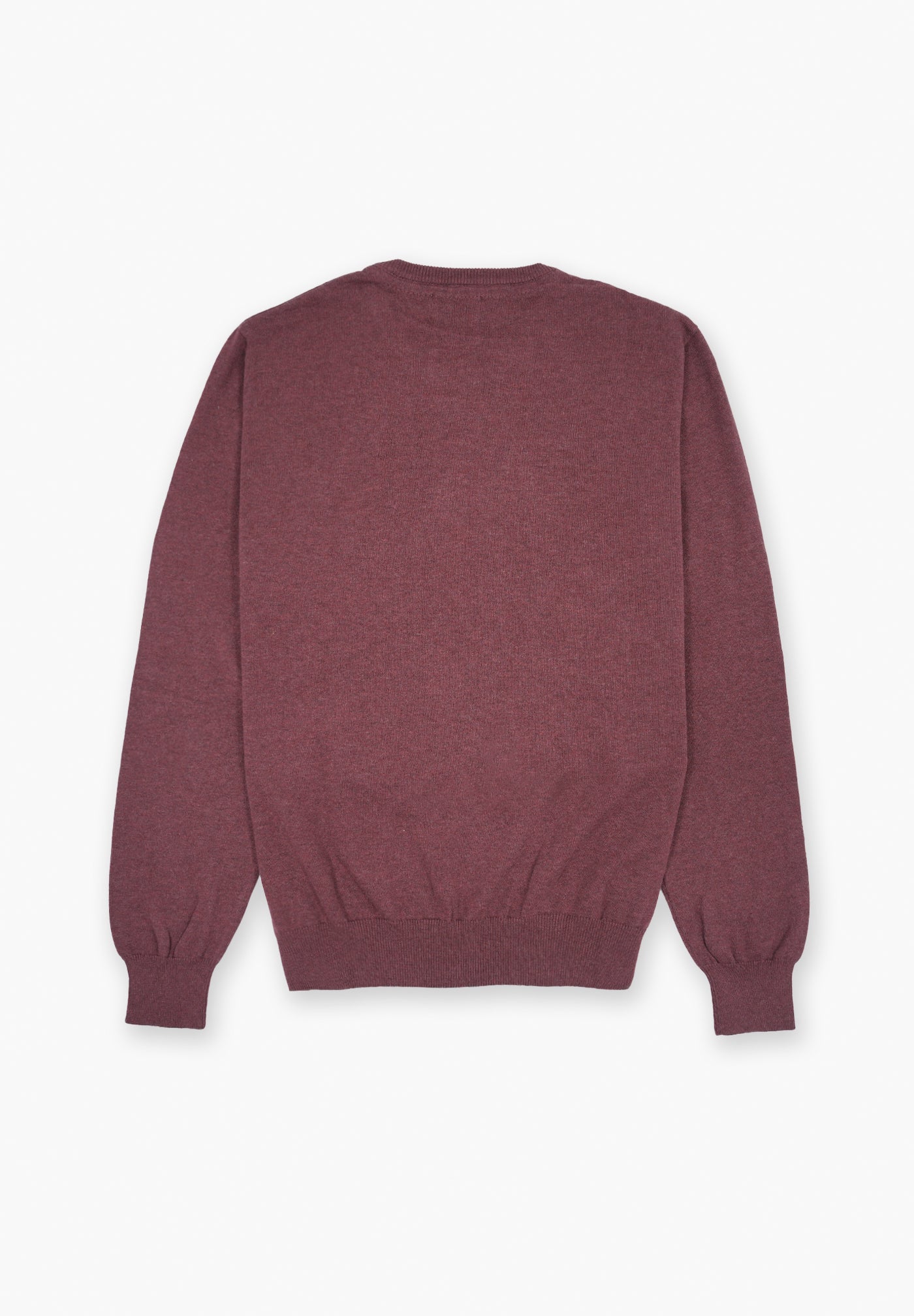 Dark Cherry Box Neck Jumper
