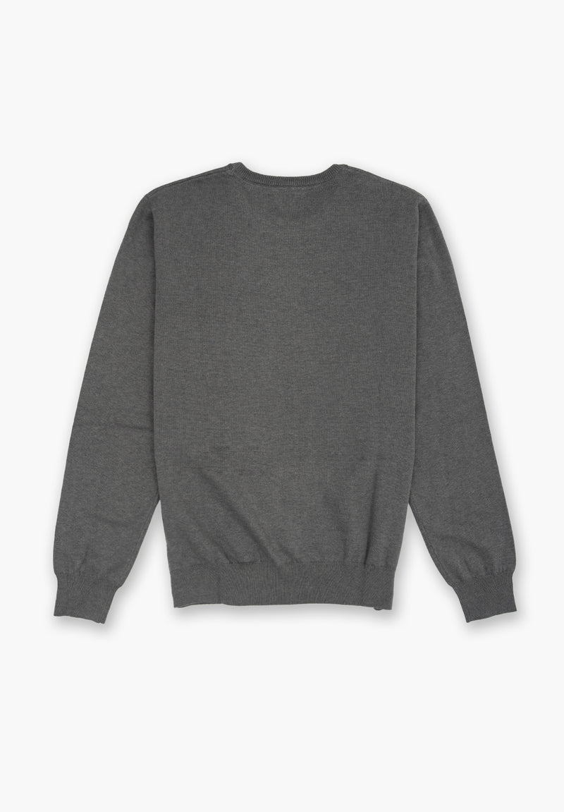 Jersey Cuello Caja Gris Oscuro 24