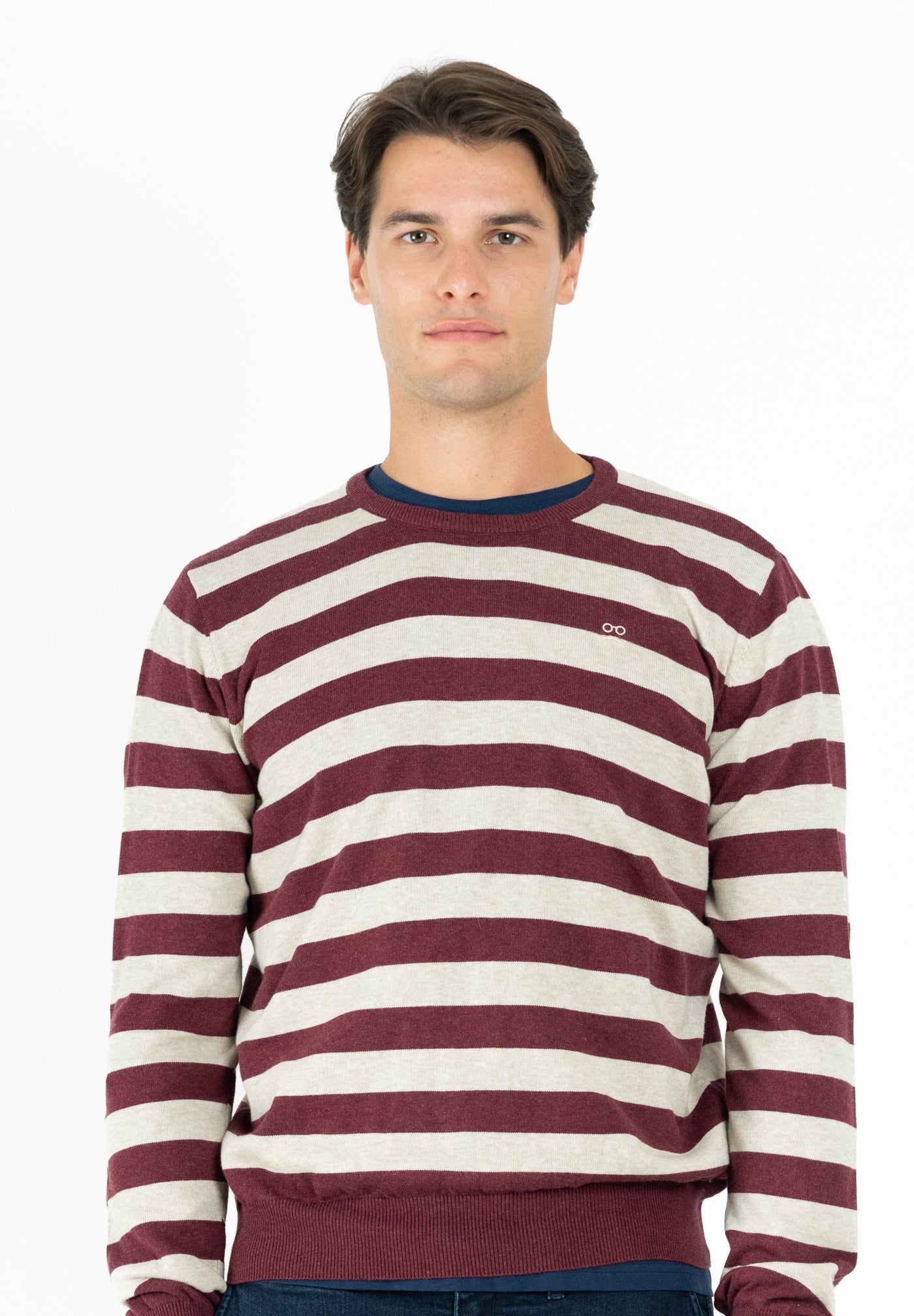 Dark Cherry Striped Jersey