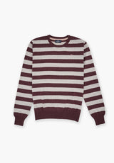 Dark Cherry Striped Jersey