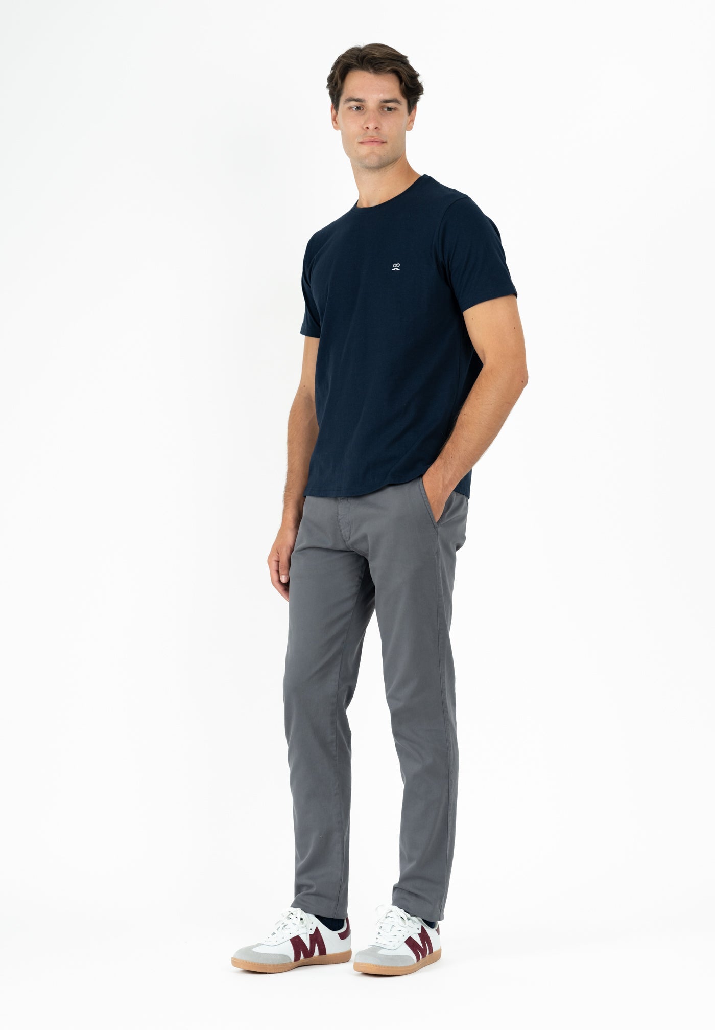 Dark Gray Chino Sport Pants