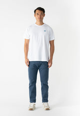 Petrol Blue Five-Pocket Trousers