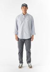 Dark Grey Five-Pocket Trousers