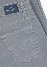 Dark Gray New Denim Pants