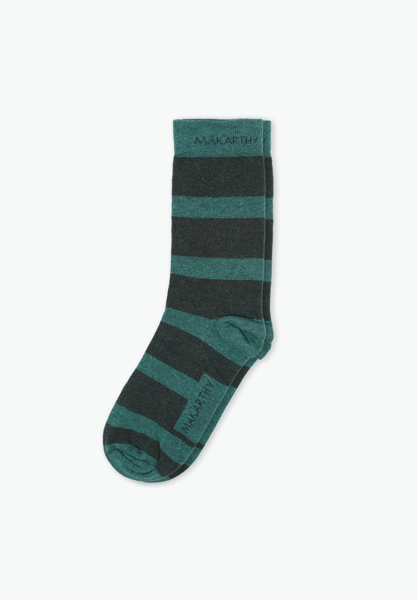 Stripes Dark Green Sock