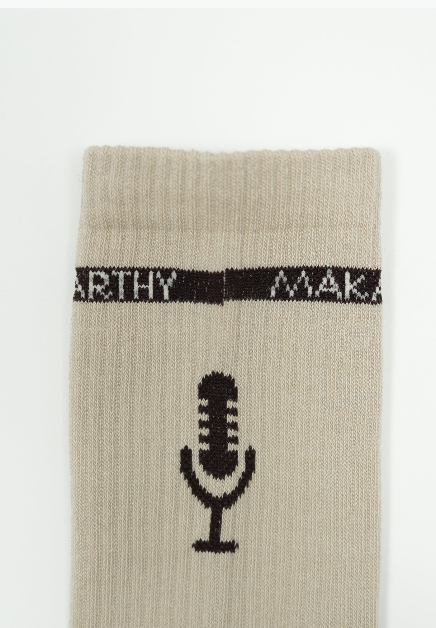 Embroidered Polka Dot Sock
