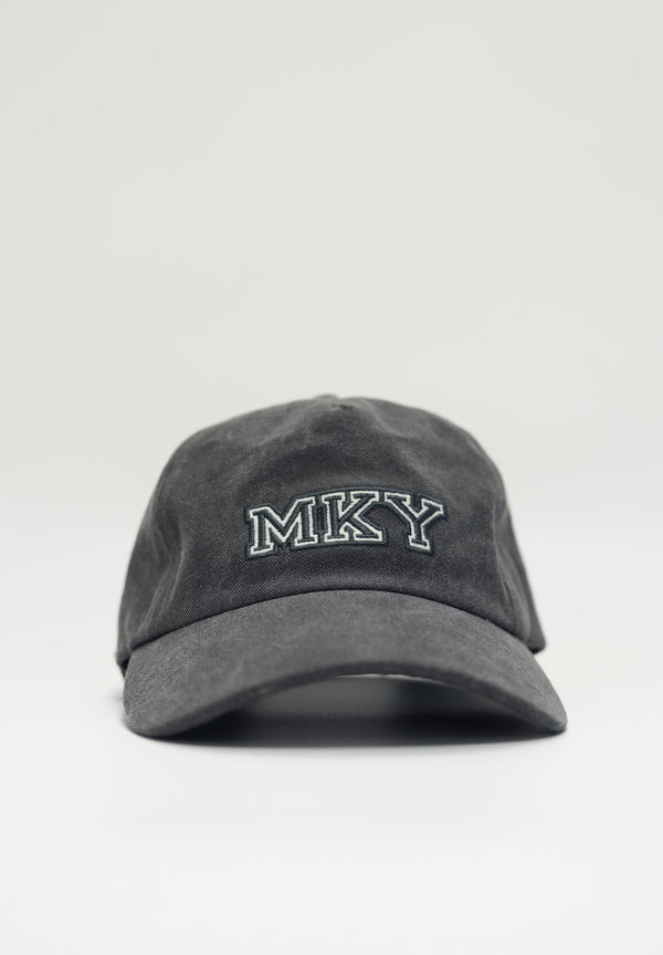 Gorra Desgastada Gris Oscuro