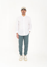 Camisa Lino slim Blanco