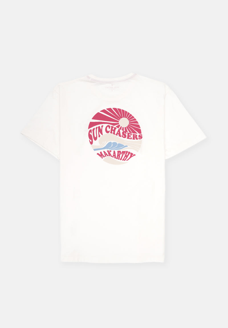 Camiseta Sunset Blanco