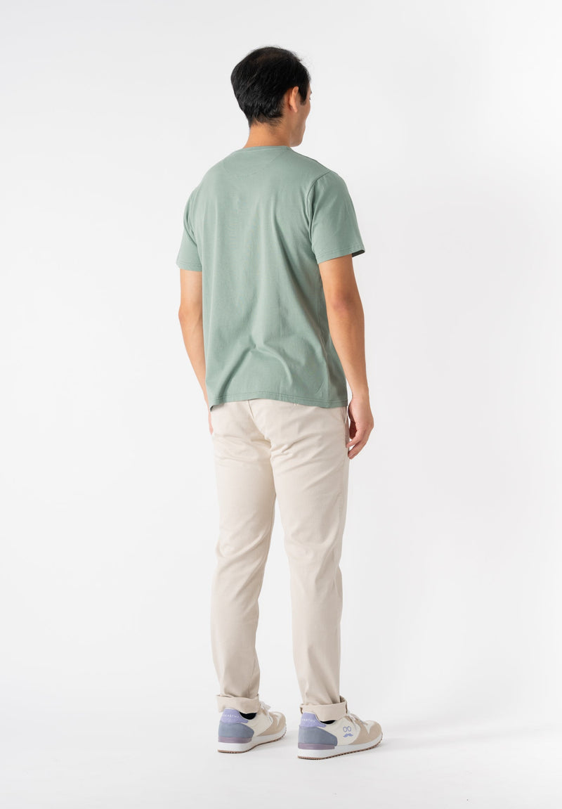 Camiseta Leash Verde Velvet