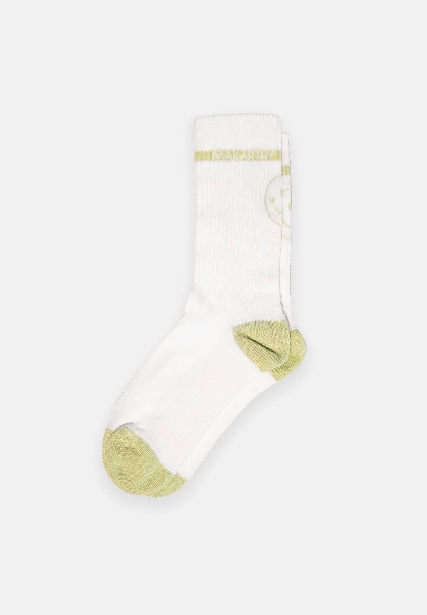 Fantasy Intarsia Mint Green Sock
