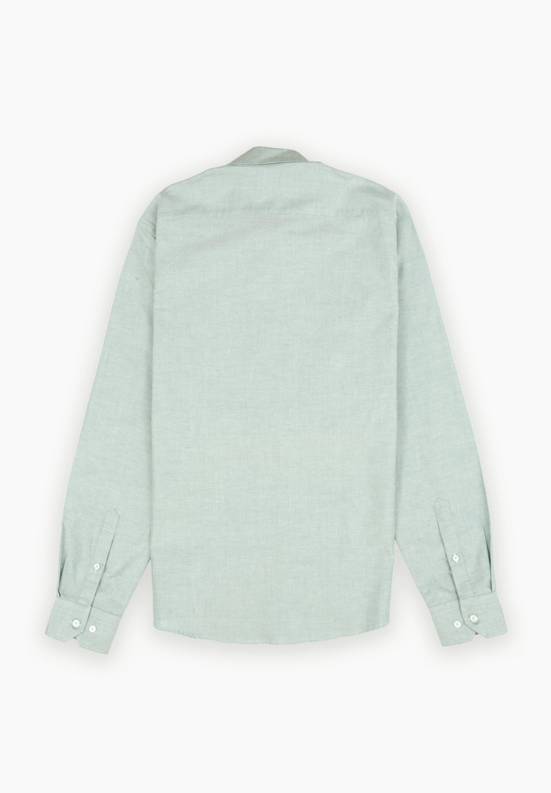 Camisa Oxford Verde Hierba