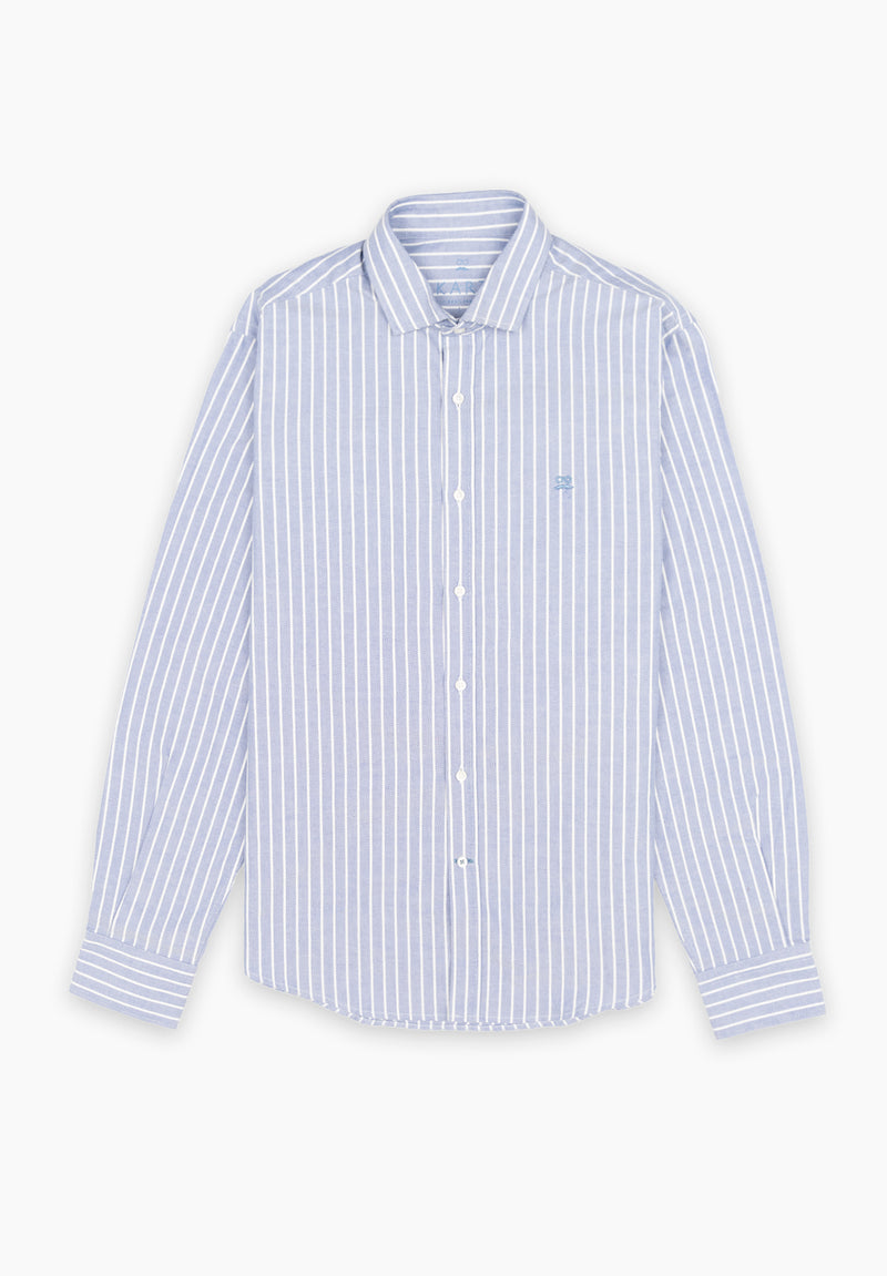 Camisa Rayas Light Marino