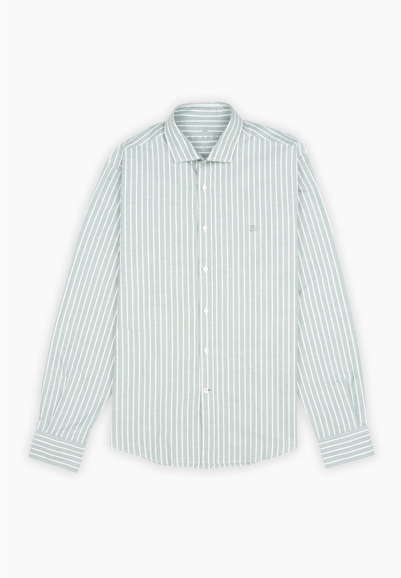 Light Sage Striped Shirt