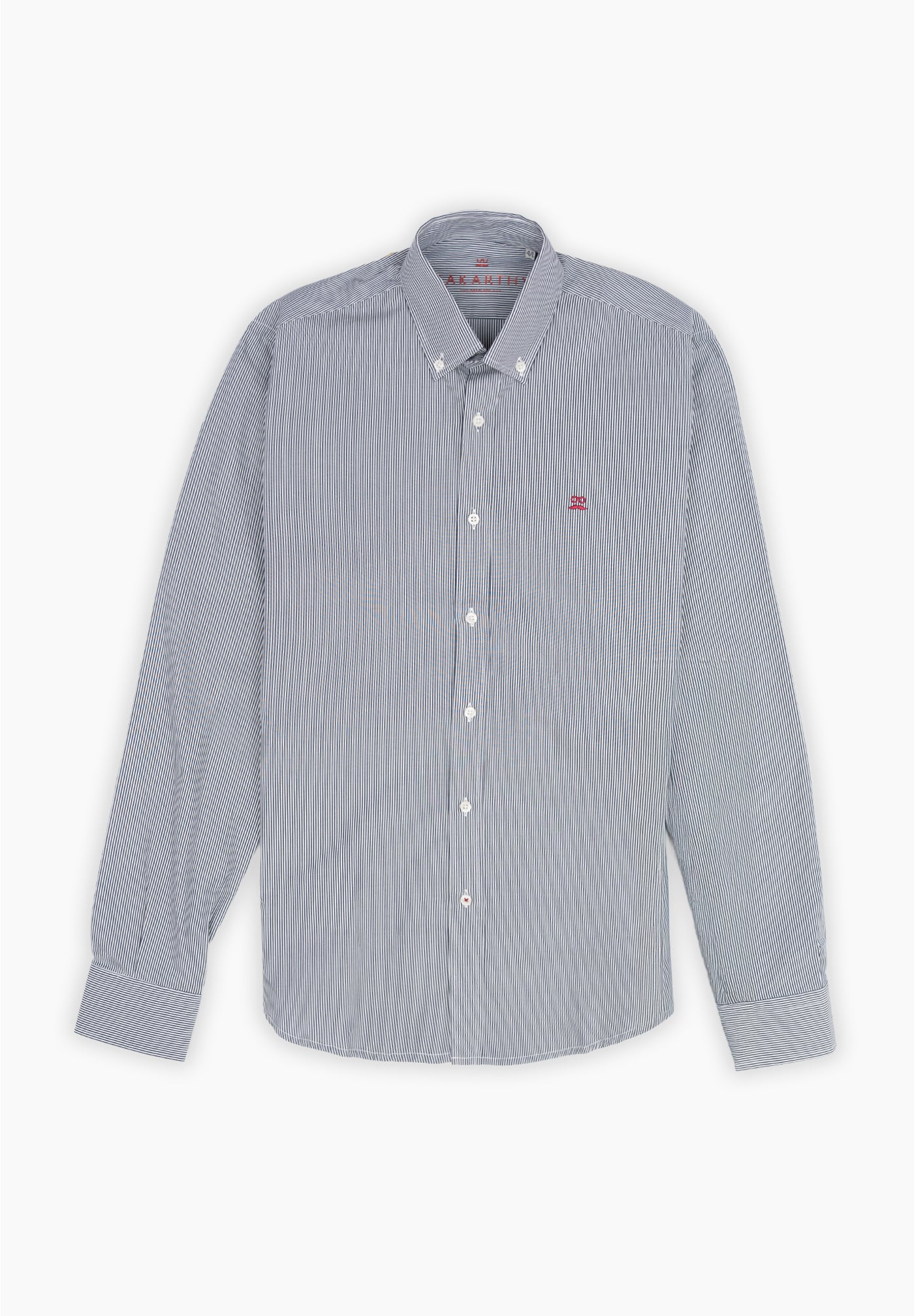 Navy Pin Stripe Shirt