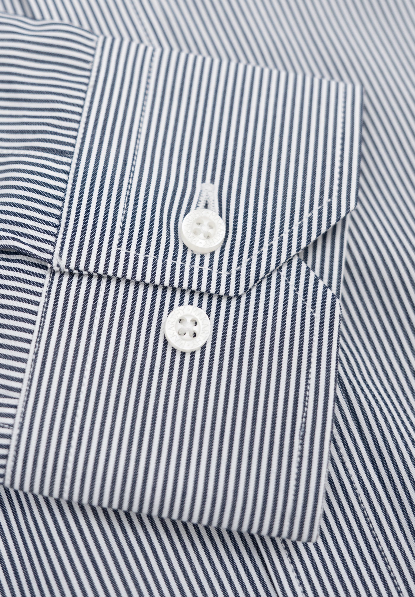 Navy Pin Stripe Shirt