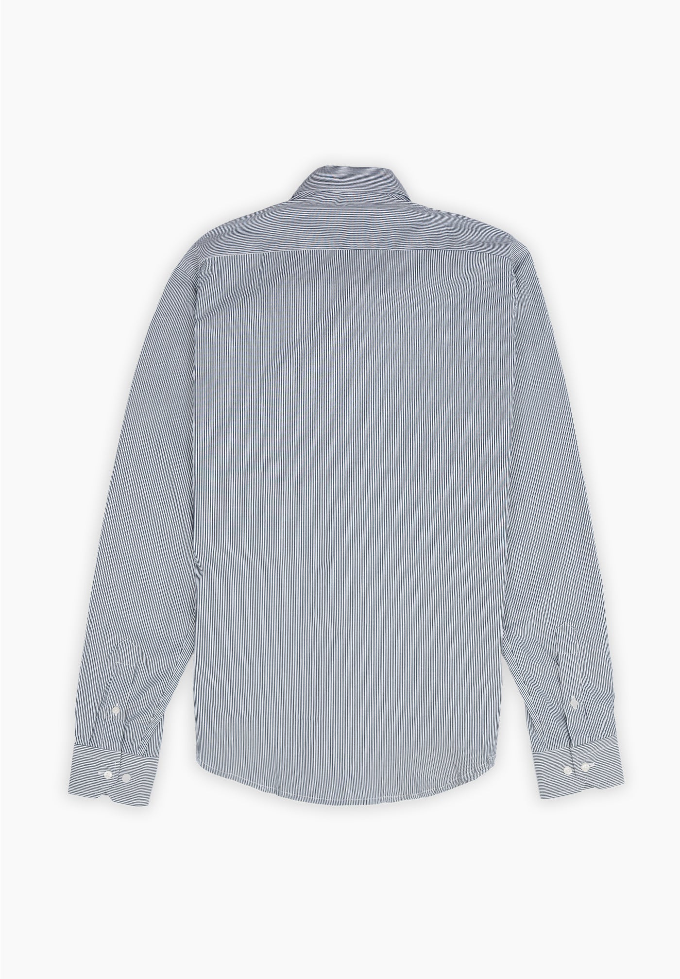 Navy Pin Stripe Shirt