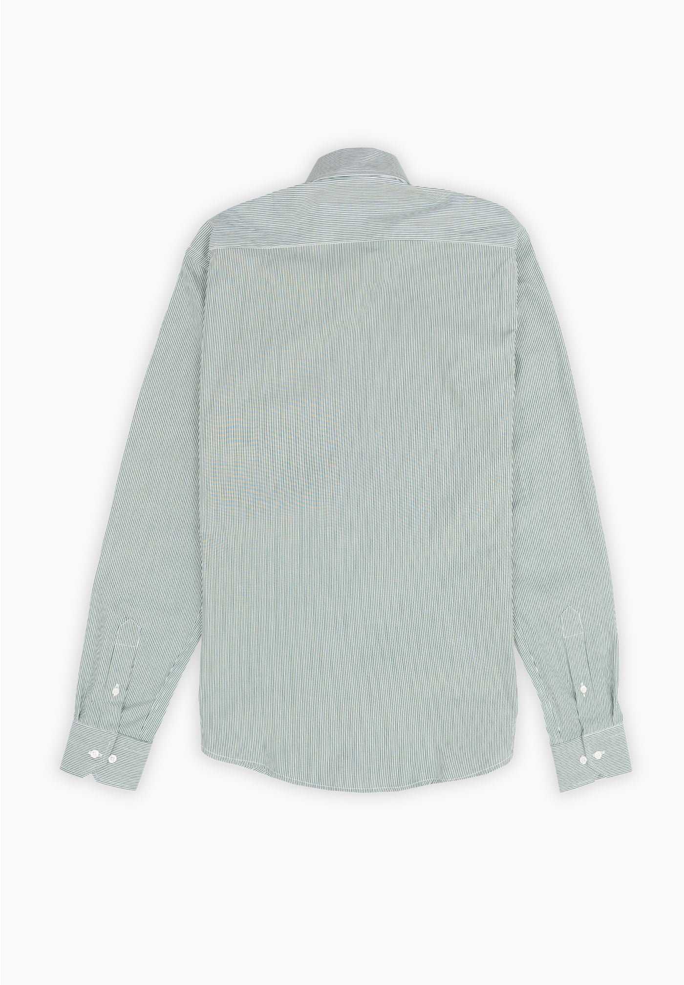 Grass Green Pinstripe Shirt