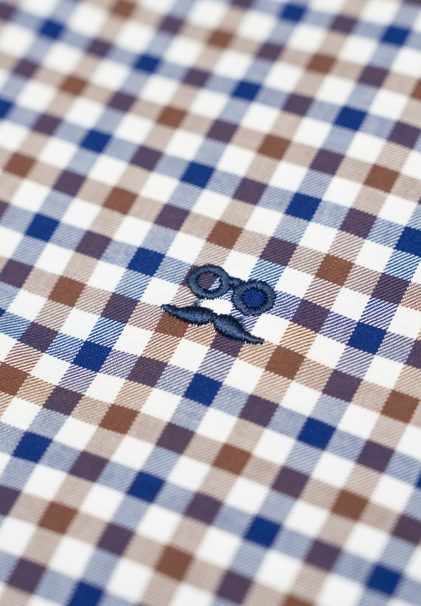 Double Navy Plaid Shirt