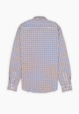 Double Navy Plaid Shirt