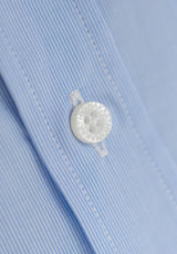 Camisa Regata Minirayas Azul Niebla