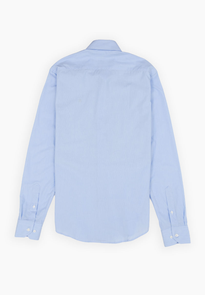 Camisa Regata Minirayas Azul Niebla