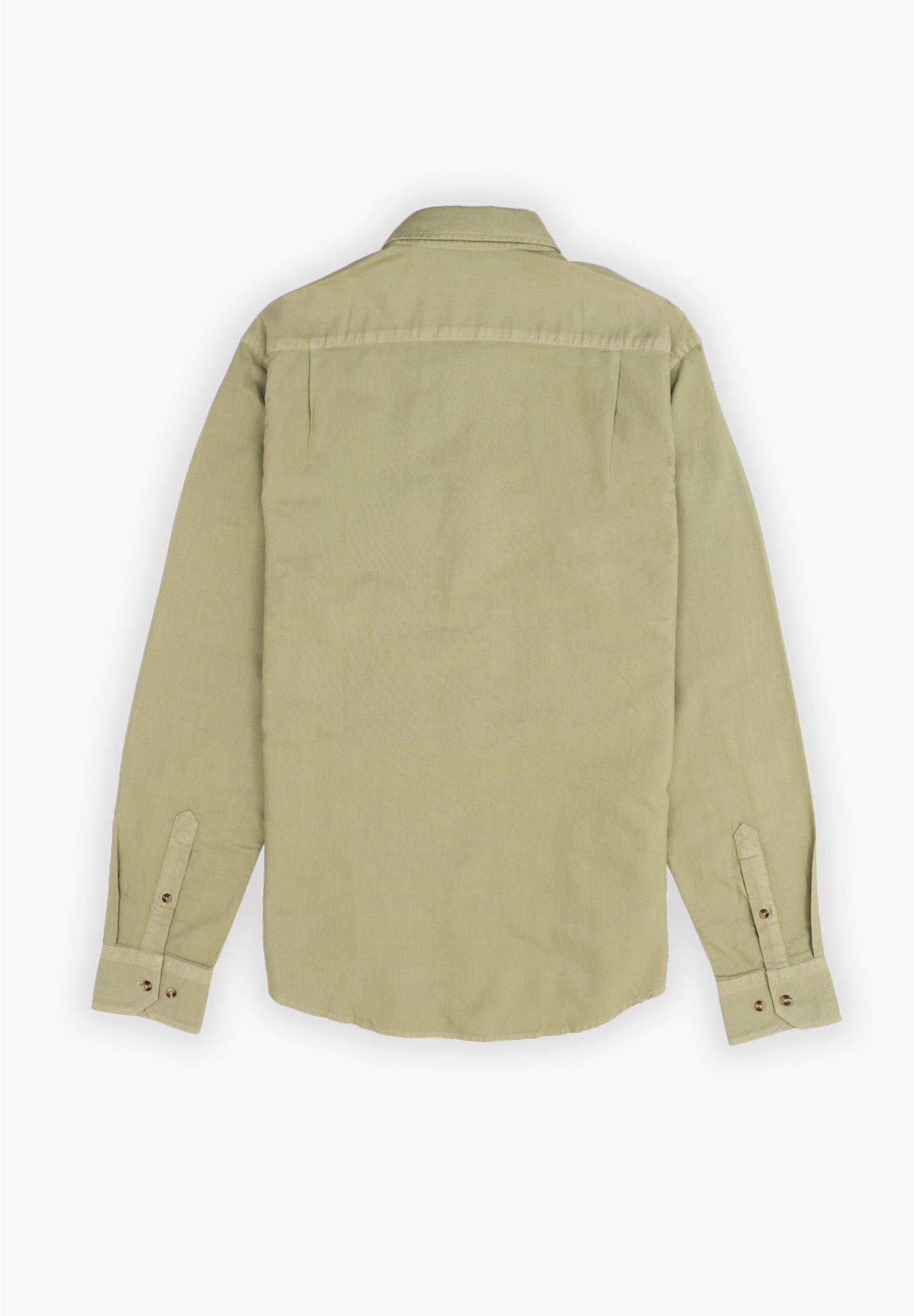 Pin Point Button Down Shirt Khaki
