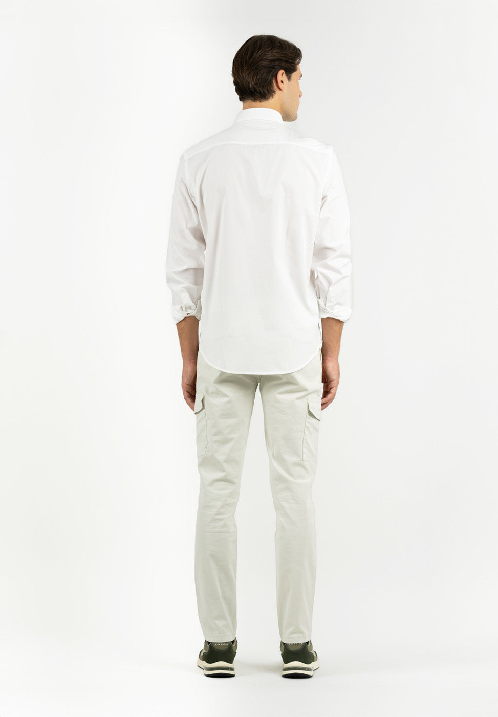 Plain White Poplin Shirt