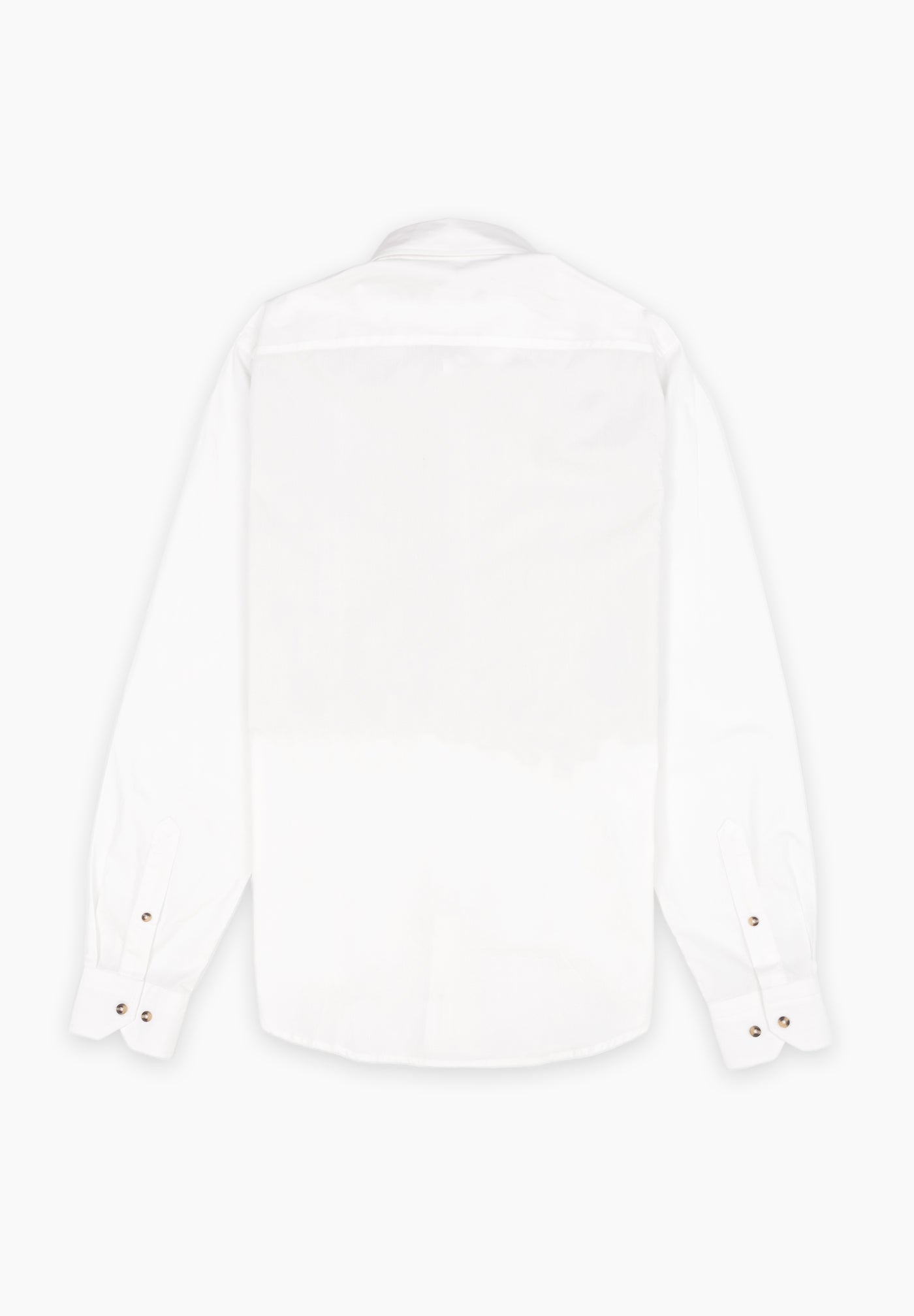 Plain White Poplin Shirt