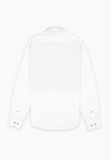 Plain White Poplin Shirt