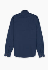 Plain Poplin Navy Shirt
