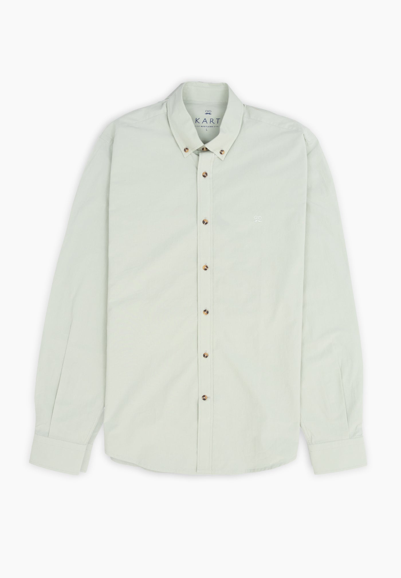 Solid Poplin Sage Shirt