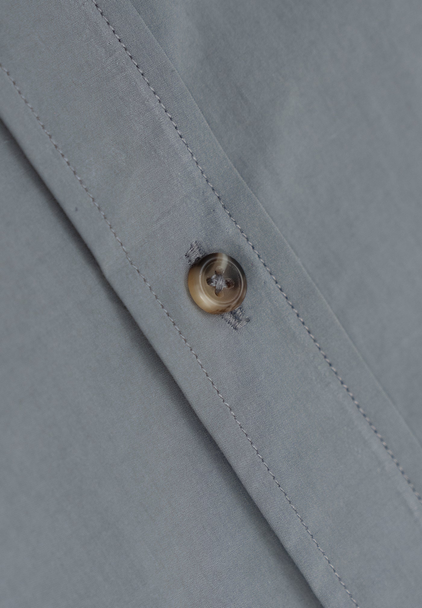 Plain Poplin Shirt Charcoal