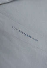 Plain Poplin Shirt Charcoal