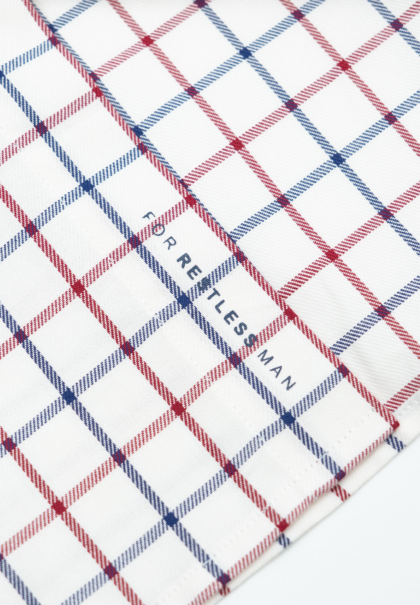 Beige Oxford Plaid Shirt