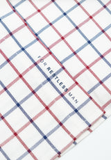 Beige Oxford Plaid Shirt