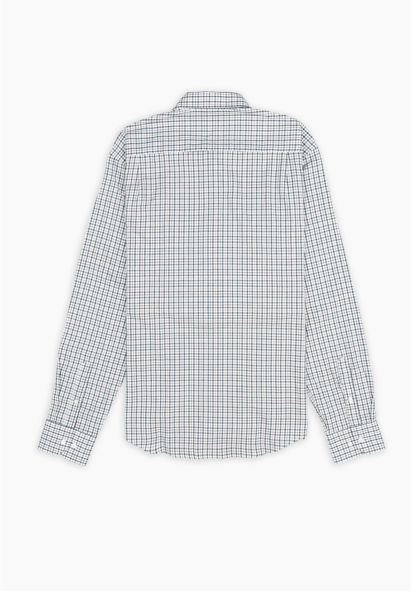 Grass Green Tartan Plaid Shirt