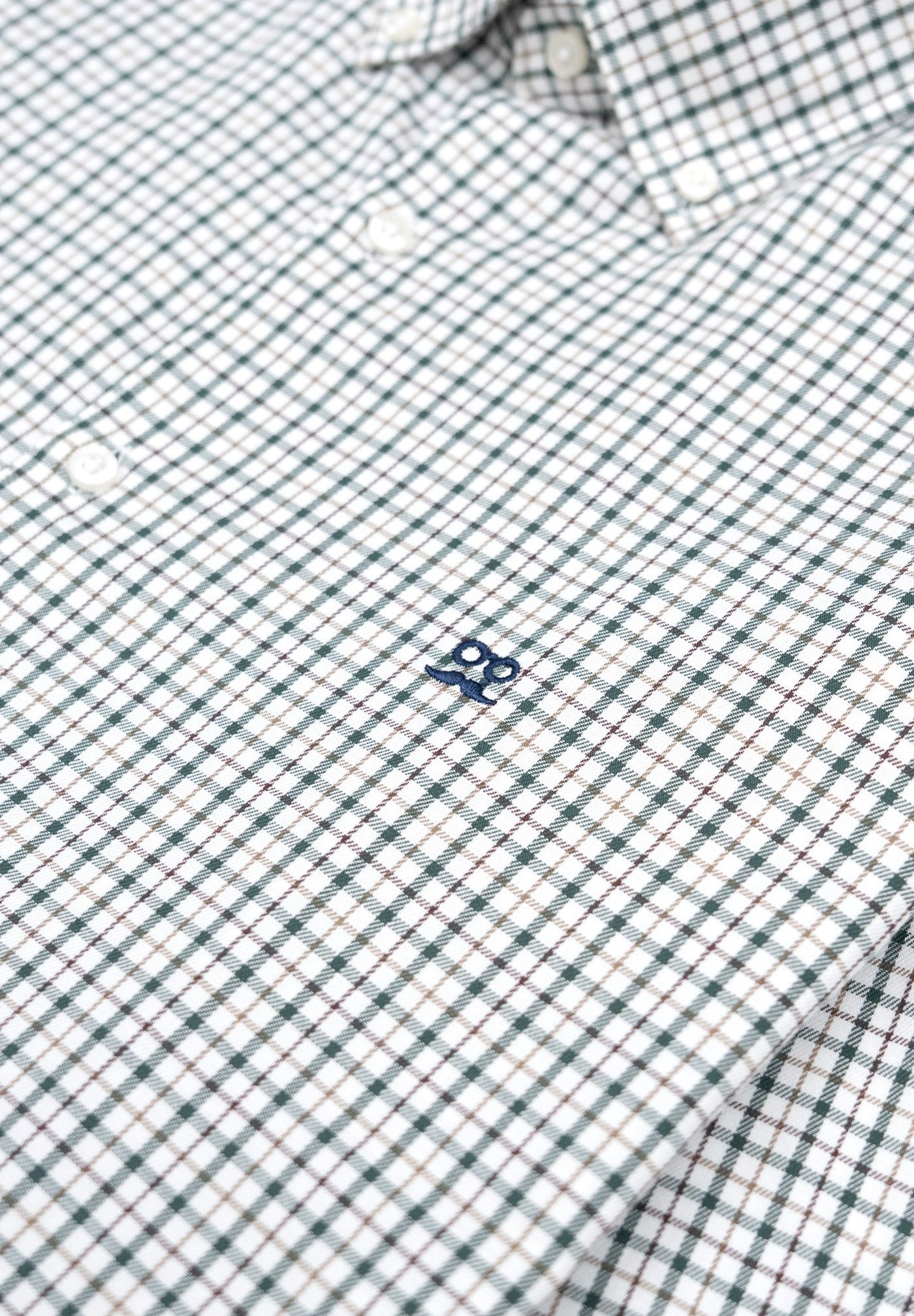 Grass Green Tartan Plaid Shirt