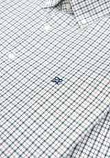 Grass Green Tartan Plaid Shirt