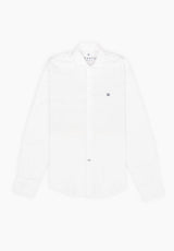 White Italian Pin Point Shirt