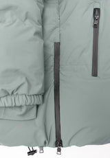 Parka Cremalleras Sage