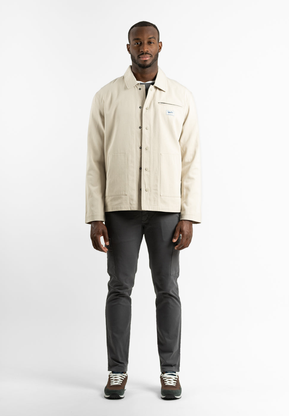 Light Stone Waxed Jacket